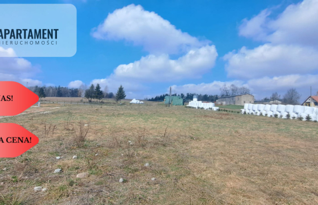 Tylko u nas! miejsce na Twój dom, cisza i spokój