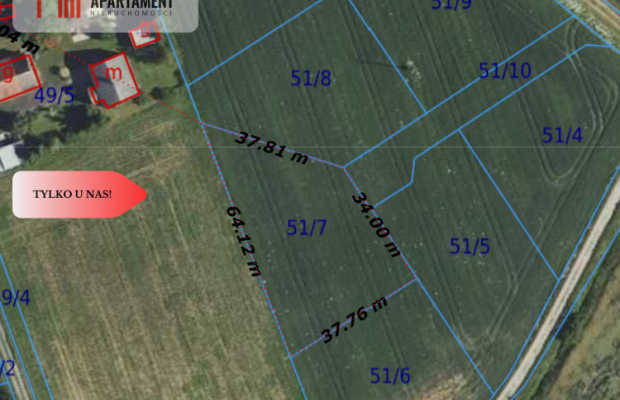Grabówko ! Działka z WZ ! Ostatnia ! Okazja !!