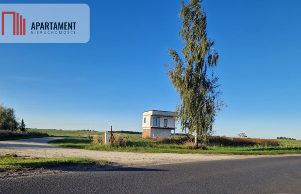 Działka z budynkiem gospodarczo-mieszkalnym