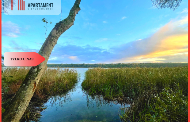 Działka z widokiem na jezioro