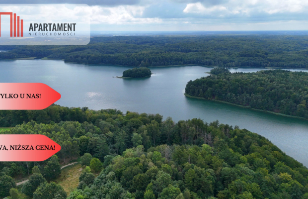 Obniżka ceny! Działki blisko jeziora Komorze