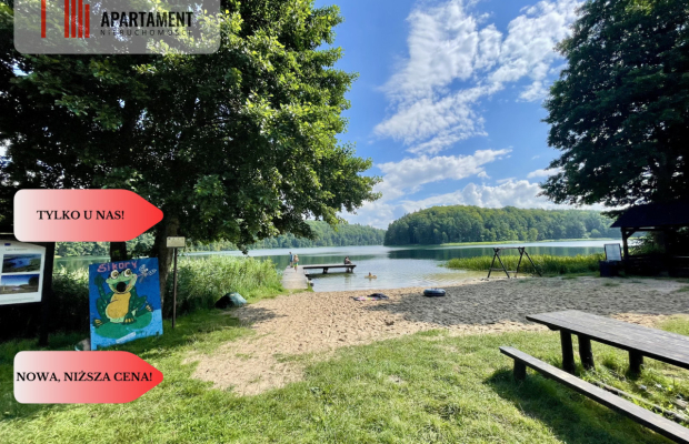 Obniżka ceny! Działki blisko jeziora Komorze