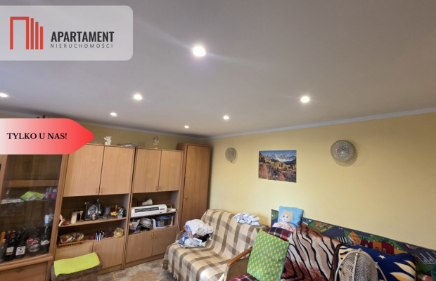 Rod Myślęcinek, domek murowany kanalizacja woda