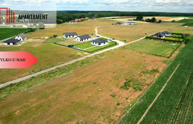 * działka w cichej okolicy Gąbina, 400m od jeziora