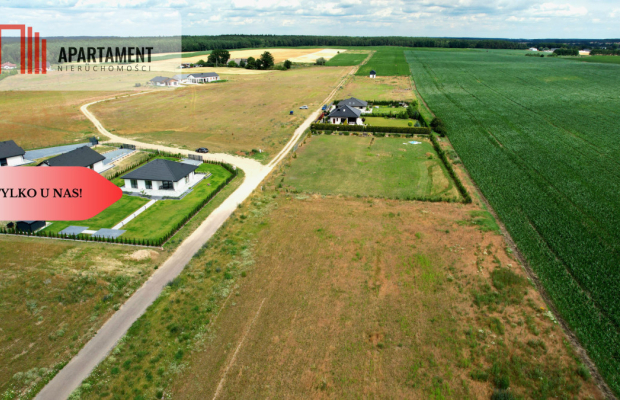 * działka w cichej okolicy Gąbina, 400m od jeziora