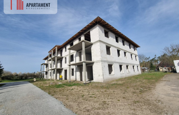 Działka + blok w stanie surowym, SUPER Inwestycja