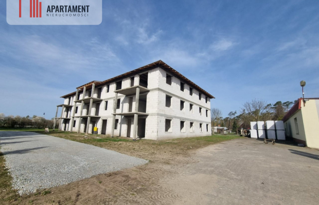 Działka + blok w stanie surowym, SUPER Inwestycja