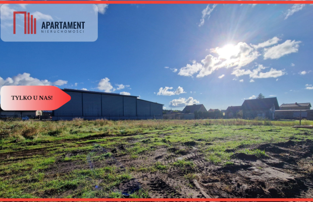 Objęta miejscowym planem, blisko lotniska