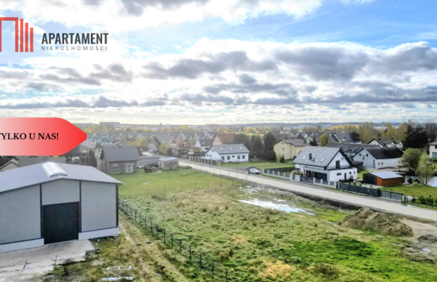 Objęta miejscowym planem, blisko lotniska