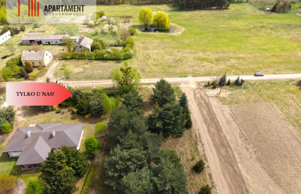 Działka budowlana z drzewami pod Bydgoszczą!