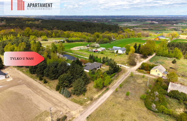 Działka budowlana z drzewami pod Bydgoszczą!