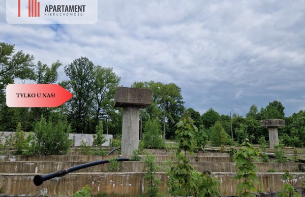 Powierzchnia 7,5ha usługowo -handlowa z budynkami