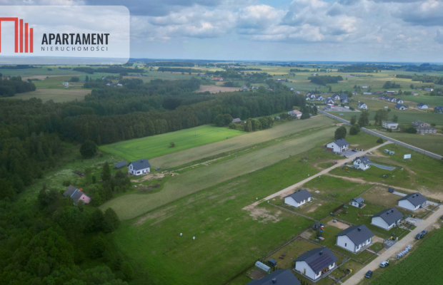 Działka budowlana 801m Lubichowo Poziomkowa