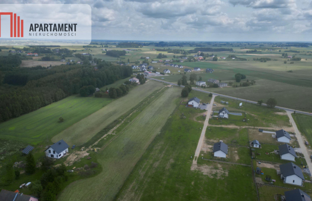 Działka budowlana 801m Lubichowo Poziomkowa