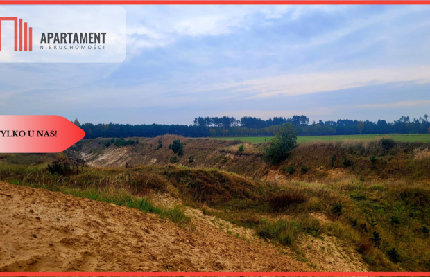 Tylko u nas! Kopalnia piasku - możliwość rekultyw.