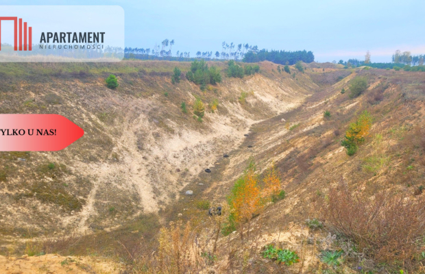 Tylko u nas! Kopalnia piasku - możliwość rekultyw.