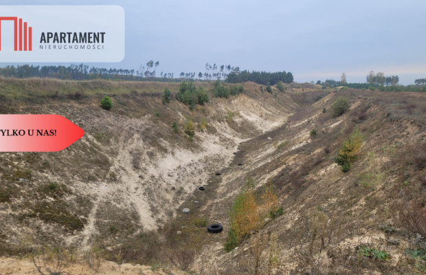 Tylko u nas! Kopalnia piasku - możliwość rekultyw.