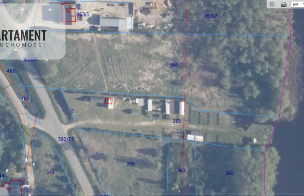 1.2ha Działka z Linią brzegową i MPZP Osiek