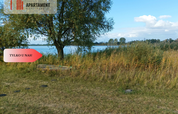 TYLKO U NAS !!! Piękna działka przy JEZIORZE