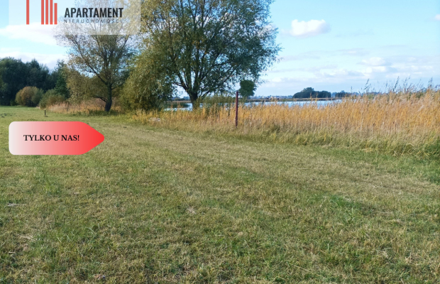 TYLKO U NAS !!! Piękna działka przy JEZIORZE