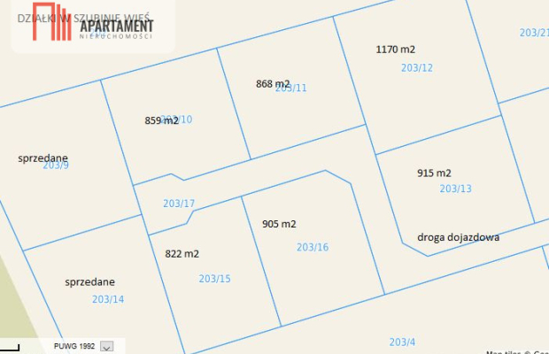 miejsce na twój dom - las