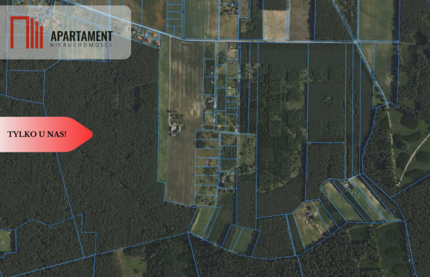 Blisko jezior. Możliwość podziału.