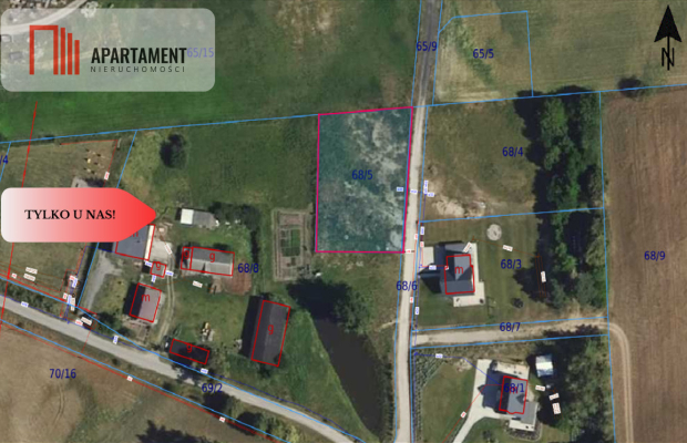 Działka Jabłówko z mediami i WZ! gotowa pod budowę