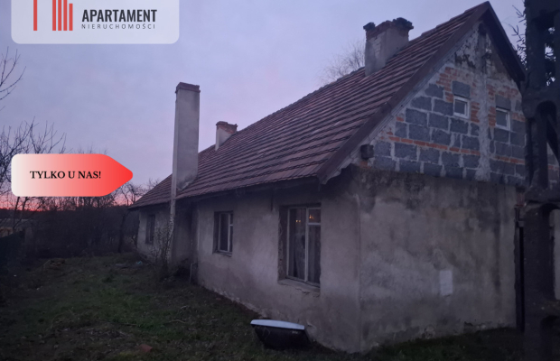 Dom do  remontu na działce 18a blisko lasu!