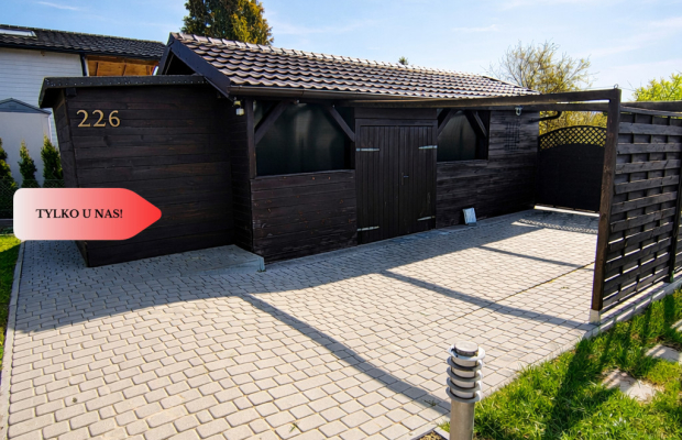 Działka ROD, z domkiem letniskowym !