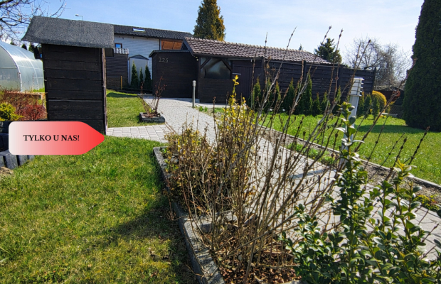 Działka ROD, z domkiem letniskowym !