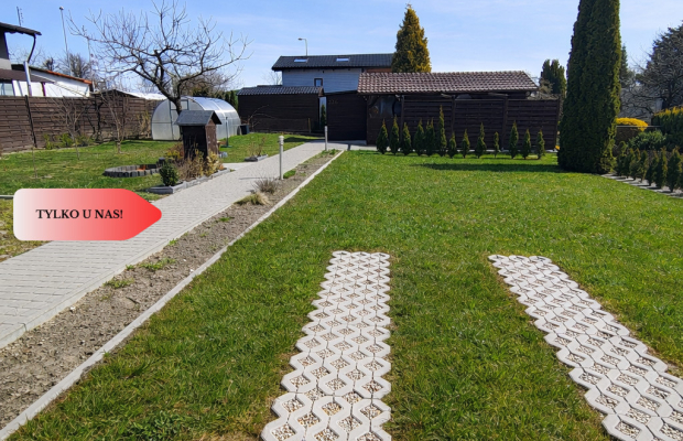 Działka ROD, z domkiem letniskowym !