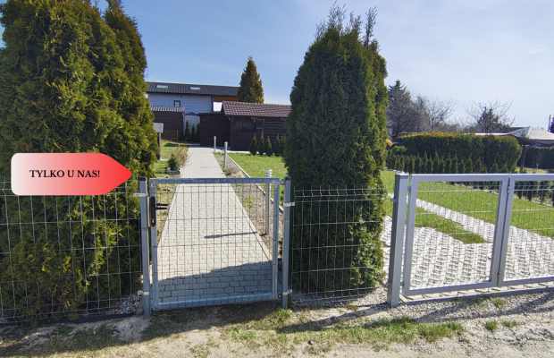 Działka ROD, z domkiem letniskowym !