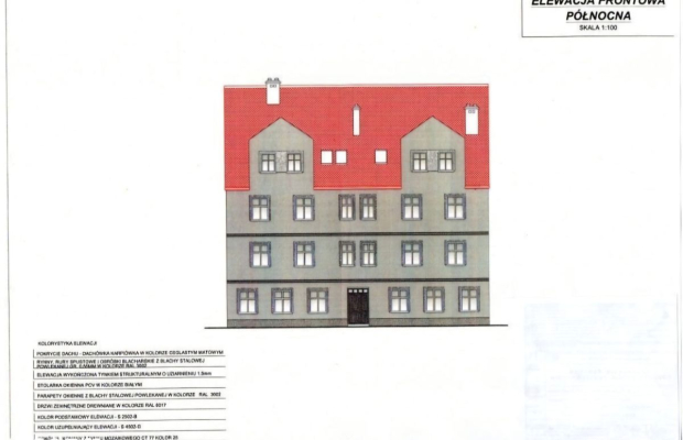Gotowy projekt kamienicy + pozwolenie na budowę