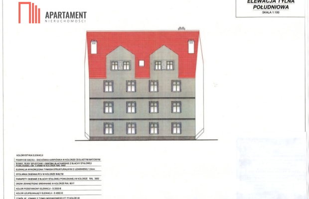 Gotowy projekt kamienicy + pozwolenie na budowę