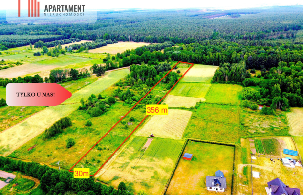 Dla Dewelopera! Działka przy lesie k Trzebnicy!