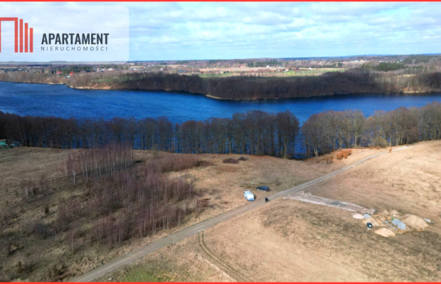 Działka budowlana z widokiem na jezioro