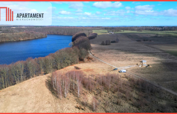 Działka budowlana z widokiem na jezioro