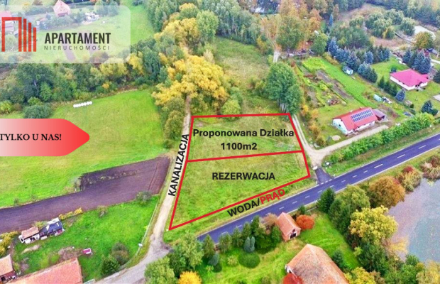 Bez PCC! FV! Media!  Działki Domaszków! MPZP!