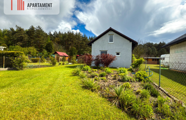 Działka ROD Gródek nowy murowany domek 70m²