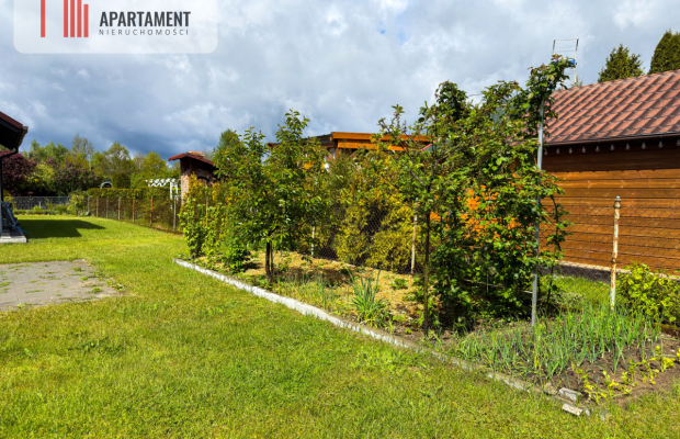 Działka ROD Gródek nowy murowany domek 70m²