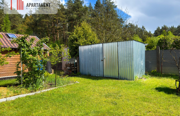 Działka ROD Gródek nowy murowany domek 70m²