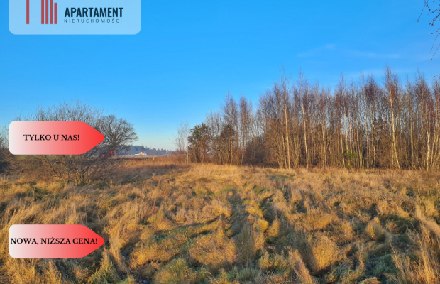 Działka budowlana przy drodze krajowej nr 20!!