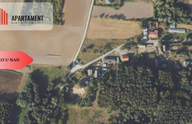 Uzbrojona działka 1680 mkw. Bory Tucholskie