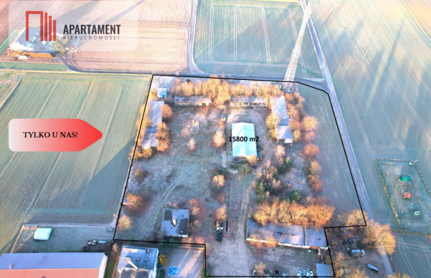 TYLKO U NAS! DZIAŁKA PRODUKCYJNO-INWESTYCYJNA!