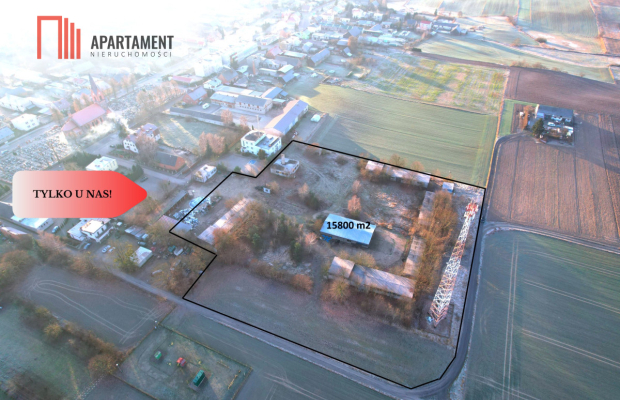 TYLKO U NAS! DZIAŁKA PRODUKCYJNO-INWESTYCYJNA!