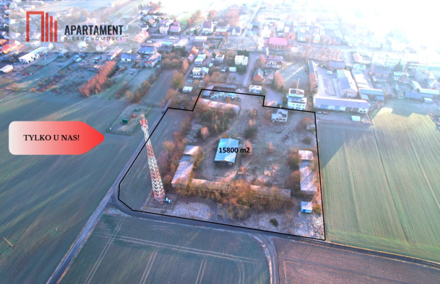 TYLKO U NAS! DZIAŁKA PRODUKCYJNO-INWESTYCYJNA!