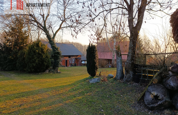 Duża działka budowlana na wsi.