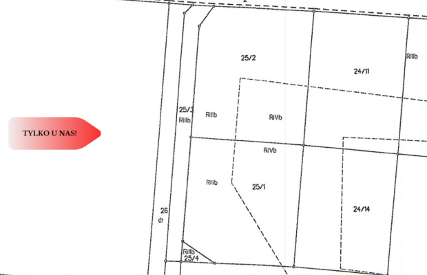 Działka budowlana w spokojnej okolicy!