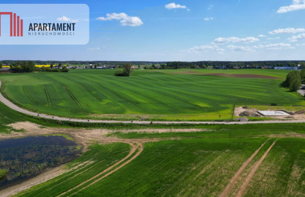 Działki budowlane blisko miasta Starogard Gdański