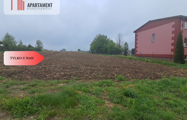 Duża działka w cichej okolicy!